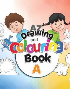 AZ Drawing and Colouring Book A
