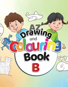 AZ Drawing and Colouring Book B